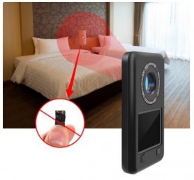 Gizli kamera dedektörü - 2,2 "LCD ekranlı IR LED 940nm ile Profi Spy bulucu