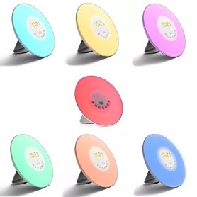 Lampu alarm matahari terbit - simulator fajar - lampu bangun + radio FM