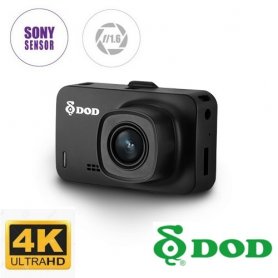 DOD UHD10 - Kamera mobil 4K dengan GPS + sudut pandang 170 ° + layar 2,5 "