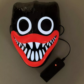 Baby shark - máscara facial com luz LED