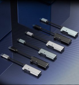 HUB 2 σε 1 - USB TYPE-C με υποδοχή ήχου 3,5 mm + USB-C