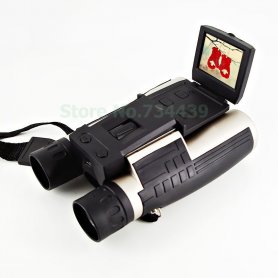 Цифровой бинокль с видеокамерой и LCD складным монитором