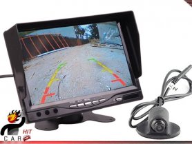 Tolató 7" monitor + parkolást segítő kamera