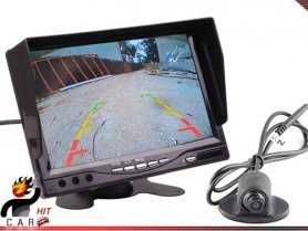 7 "मॉनिटर + पार्किंग कैमरा उल्टा