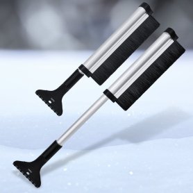 Škrabka na ľad a sneh - teleskopická (výsuvná) hliníková
