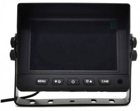 Caméra de recul avec moniteur Ensemble HD AHD/CVBS - Moniteur de voiture hybride 5" 2CH + 1x caméra HD