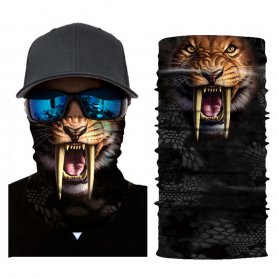 男性と女性のためのヘッドスカーフ-LION