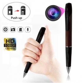 Stift mit Kamera - Spy Hidden Recorder FULL HD 1080P + Micro-SD-Unterstützung bis zu 64 GB