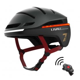 SMART Fahrradhelm - Livall EVO21 mit Blinkern + Sturzerkennung + SOS-Funktion