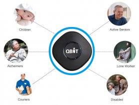 GPS sledilna naprava - Miniaturni GPS lokator z aktivnim poslušanjem - Qbit