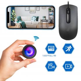 Mouse camera USB - spy cam na may BUONG HD + WiFi / P2P + Pagtuklas ng paggalaw