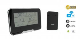 Istasyon ng meteorolohiko na may seguridad ng WiFi IP BUONG HD camera