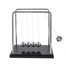 Newton's cradle pendulum balls - balance swinging magnetic metal balls