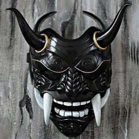 Japan Assassin maska - pre deti aj dospelých na Halloween či karneval