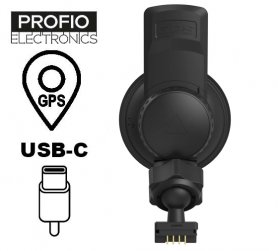 Conector mini GPS de repuesto para cámaras Profio con ventosa