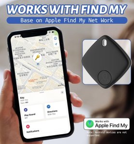 کلیدی تلاش کرنے والا fob - اسمارٹ فون iOS کے لیے منی کیچین اسمارٹ بلوٹوتھ GPS لوکیٹر (ایپل فائنڈ مائی)