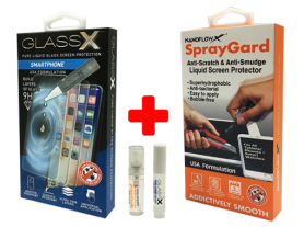 Neviditelná ochrana pro Smartphone - Set 2 v 1 Nano GlassX + Spraygard