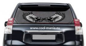 Led Auto-Aufkleber Wings - 50cm x 25cm