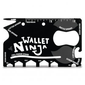 Ninja wallet - multifunction 18in1 tool card