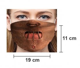 HANNIBAL LECTER - Masque de protection 100% polyester