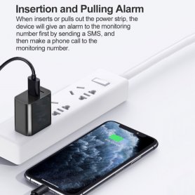 GSM-bug - audio-luisterapparaat met kleinste nano-simkaart verborgen in een USB-adapter