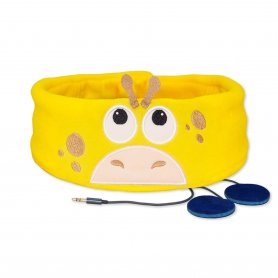 Funny kids headband with headphones - Giraffe