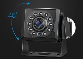 FULL HD Mini Reversing Camera with night vision 15m - 11 IR LED and IP68 protection