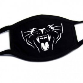 Farbe Baumwolle Gesichtsmaske - Muster Tiger