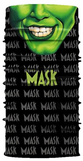 Bandana muka atau selendang - MASK hijau