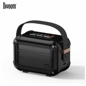 Divoom Macchiato - مكبر صوت ريترو محمول 6 واط مع Bluetooth 5.0