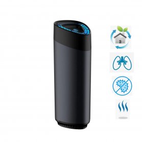 360 ° Ultrasonic humidifier dengan ionizer + pengisi daya USB