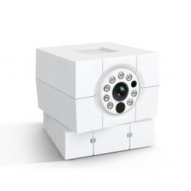 ניטור מצלמת IP HD לשימוש ביתי iCam Plus - 8 IR LED + זווית ראייה סיבובית של 360 °