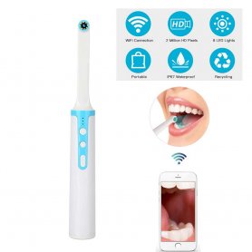 Dental camera - Teeth or mounth Wifi camera FULL HD + 8x LED + IP67 protection