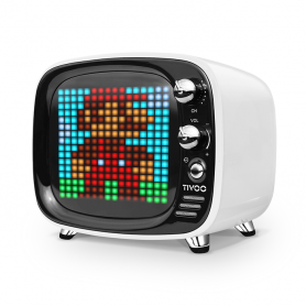 Divoom TIVOO 256 RGB LED-luidspreker 6W - Bluetooth 5.0-ondersteuning + TF-kaart en AUX-audio