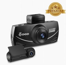 DOD LS500W - Автомобильная камера с двойным разрешением FULL HD 1080P + GPS