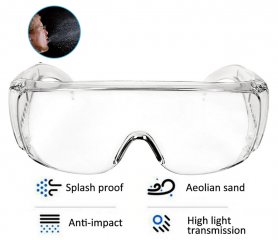 Lunettes de protection transparentes avec écrans latéraux + anti-buée