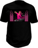 T-shirt Led - Vajza me tavolinë