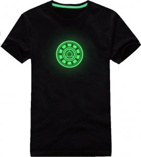 Glow in the dark tričká - Ironman