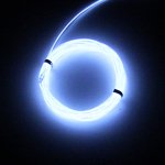 Glow El Wire 2,3mm - valge