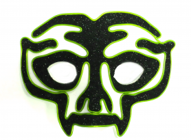 Парти маска Авенгер - зелена
