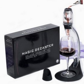 Vinkaraffel med bredere hals - SET MAGIC