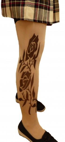 Tatouage collants - Rose