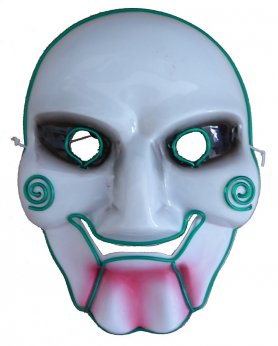 SAW maschera illuminante - Verde