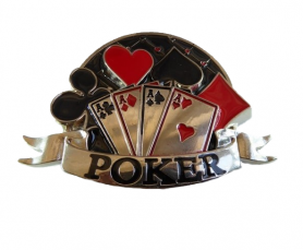 Poker - Přezka na opasek