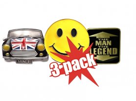 3x Pack Belt buckles at a good price