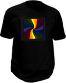 Tee-shirt lumineux - Psytrance
