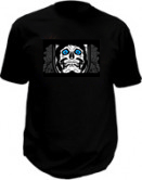 T-shirt Led - Skull
