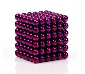 Magnetische ballen - 5 mm paars
