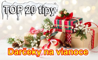 Darčeky na Vianoce 2024: TOP #20 tipy vianočný darček pod stromček