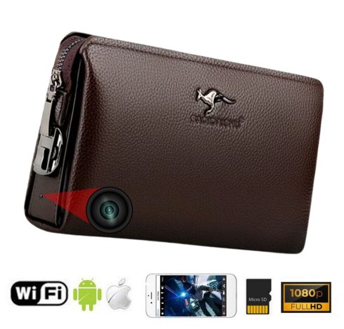 Prenosná kapsička s kamerou spy Wifi s P2P (Android / iOS) + detekcia pohybu